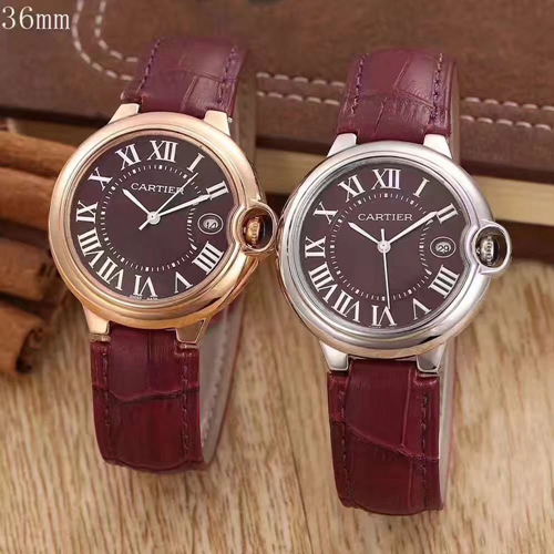 カルティエ時計正面デザイン